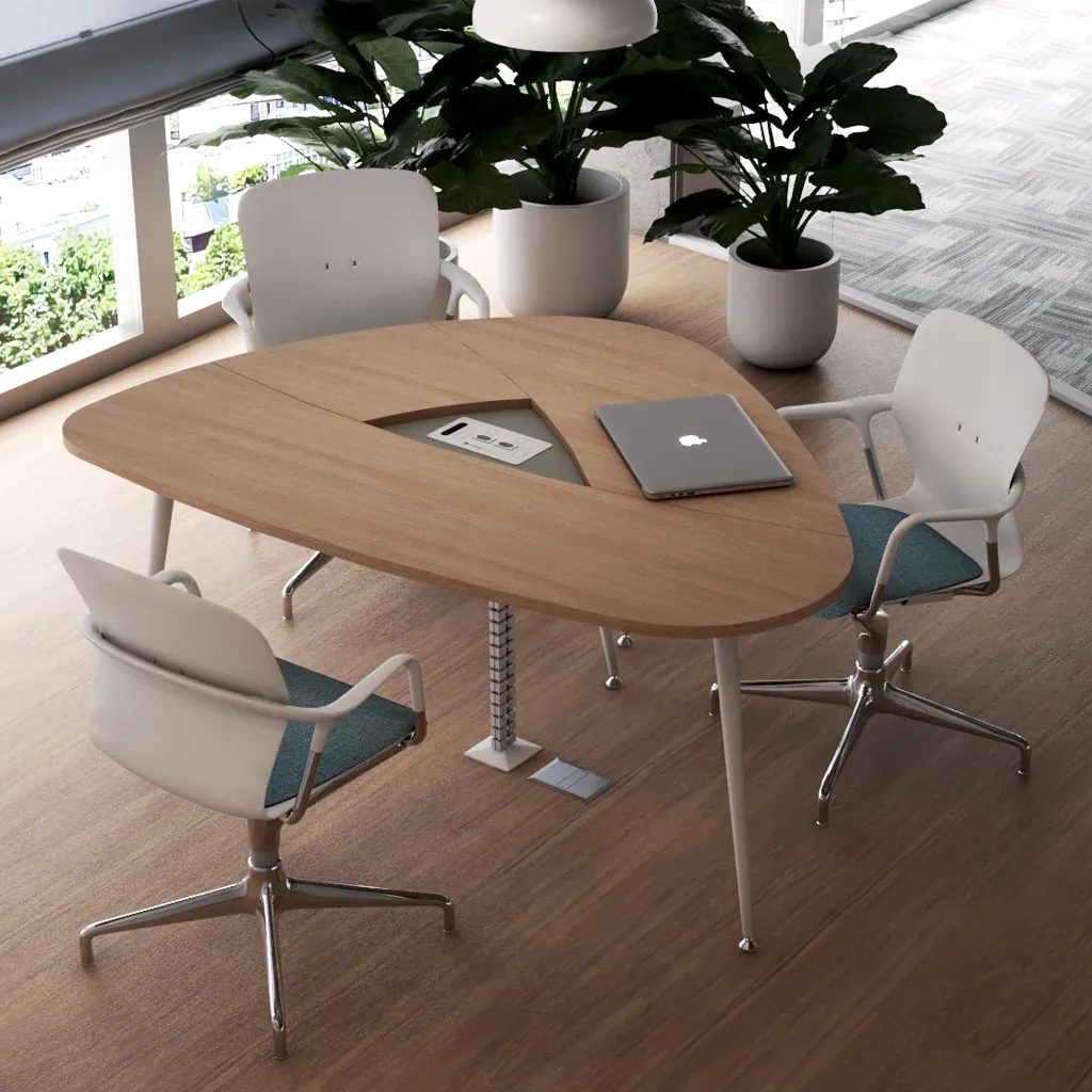 Mesa de reunião orgânica Gebbwork